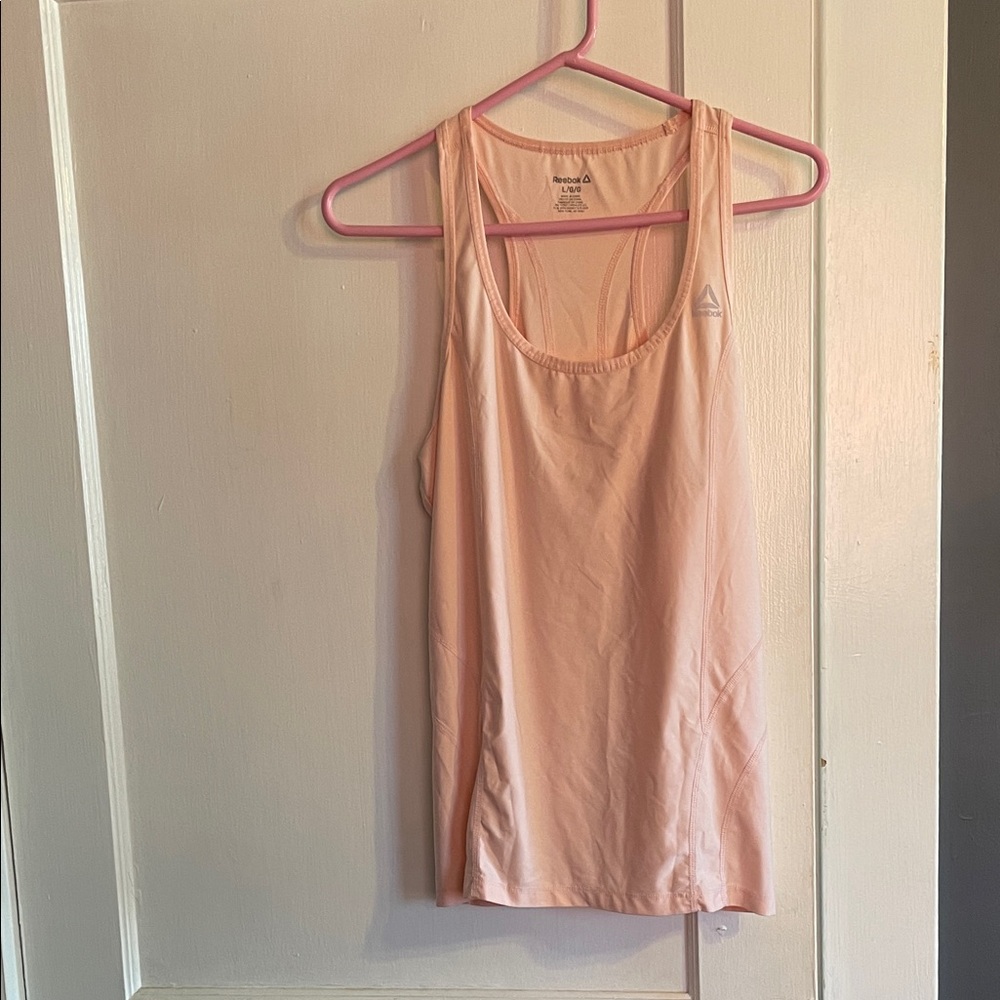 Reebok Light Pink Athletic Tank